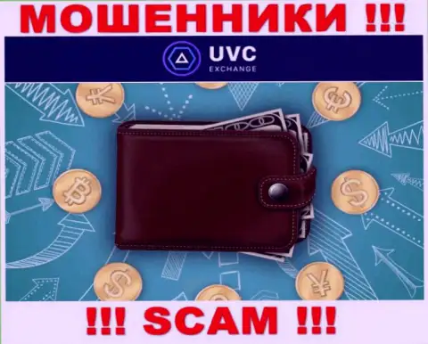 Криптовалютный кошелек - в этом направлении предоставляют услуги мошенники UVC Exchange