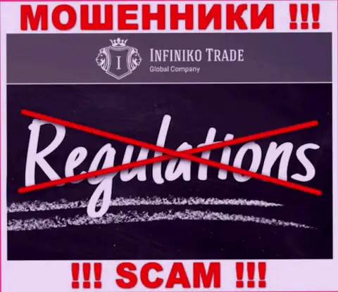 Infiniko Trade без проблем прикарманят Ваши вклады, у них вообще нет ни лицензии, ни регулятора
