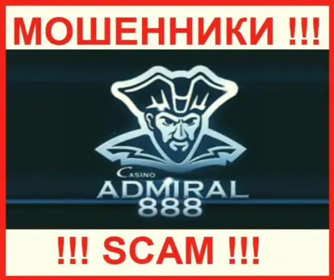 Логотип МОШЕННИКА 888 Admiral