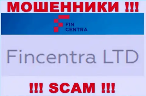 На официальном сайте Fin Centra сказано, что данной организацией владеет ФинЦентра Лтд