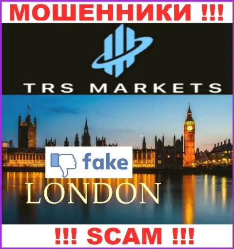 Не верьте internet жуликам из организации TRS Markets - они показывают ложную инфу о юрисдикции