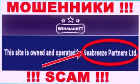 Опасайтесь мошенников Seabreeze Partners Ltd - присутствие инфы о юридическом лице Seabreeze Partners Ltd не сделает их честными