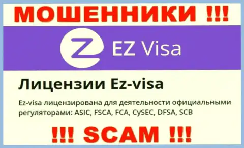 Мошенническая организация ЕЗВиза крышуется обманщиками - SCB