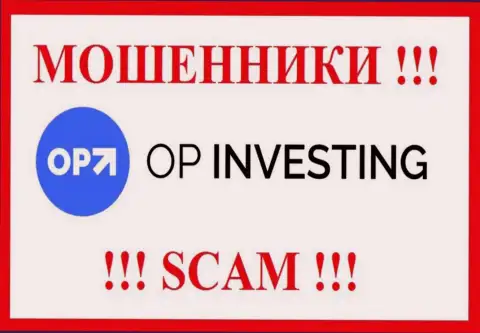 Логотип МОШЕННИКОВ OP Investing
