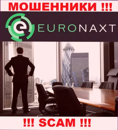 EuroNax - это МОШЕННИКИ ! Информация о руководстве отсутствует