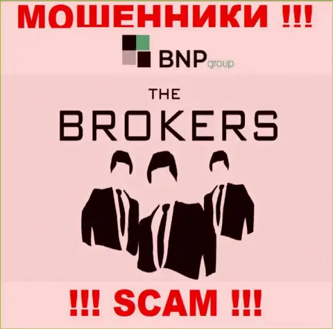 Не надо иметь дело с кидалами BNP Group, направление деятельности которых Брокер